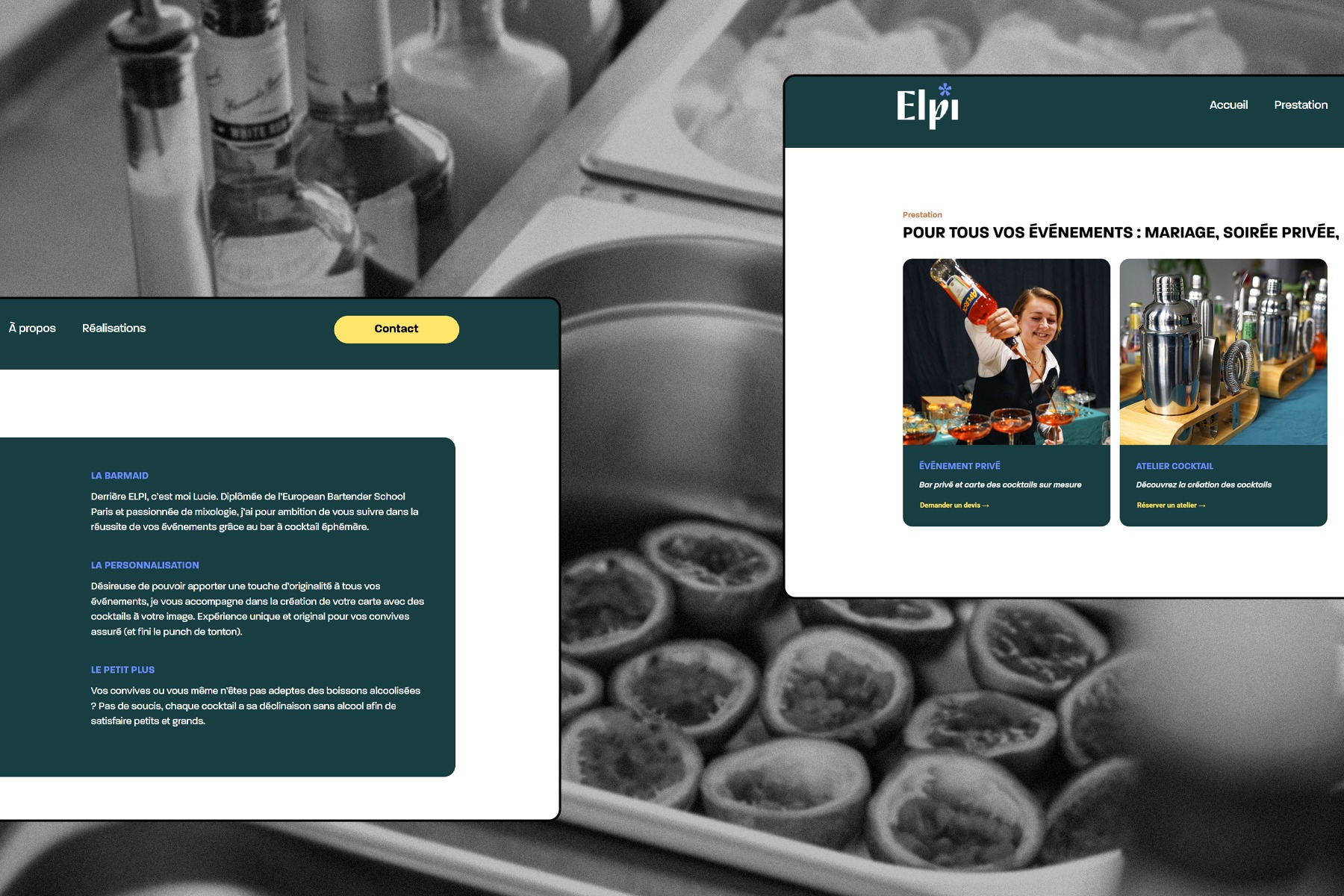Elpi - Bar à cocktail éphémère